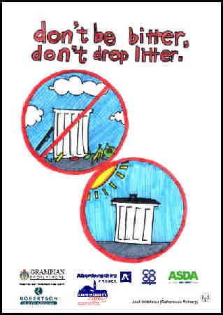 stop littering posters|PSA Poster .